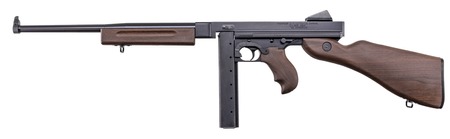 [602686222105] Thompson TM1CP M1 Carbine Lightweight Carbine 45 ACP 30+1 16.50" Blued Aluminum Alloy Barrel  &  Receiver, Walnut Grain Polymer Fixed Stock  &  Grip