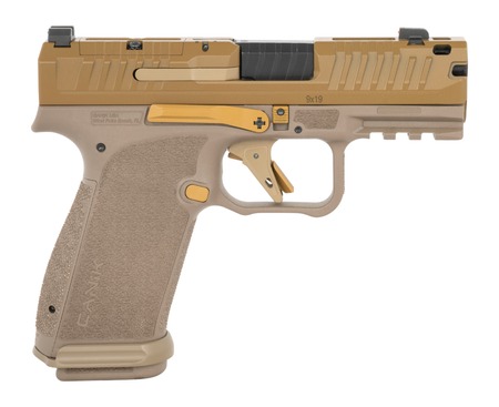 [810212420684] Canik HG8328DM-N Mete MC9 Prime 9mm Luger 17+1 3.64" Compensated Barrel, Steel Optic Ready/Serrated Slide, Polymer Frame w/Picatinny Rail, Textured Grip
