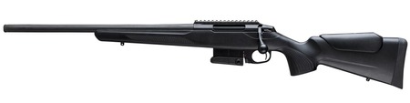 [082442975535] Tikka JRTXC4820 T3x CTR Compact 6.5 Creedmoor 10+1 20" Black Threaded Barrel, Black Steel Receiver w/Picatinny Rail, Black Adj Cheekrest Synthetic Stock, Left Hand