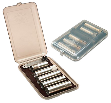 [026057006413] MTM Case-Gard CT641 Choke Tube Case  Holds 6rd Chokes Polypropylene Clear Smoke