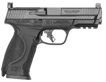 [022188905519] Smith  &  Wesson 14792 M & P9 M2.0 Metal Full Size 9mm Luger 17+1 4.25" Black Armornite Stainless Steel Barrel  &  Optic Cut/Serrated Slide, Black Anodized Aluminum Frame w/Picatinny Rail, Interchangeable P