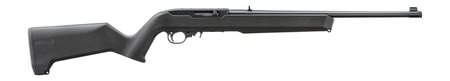 [736676320219] Ruger 32021 10/22  22 LR 10+1 18.50" Satin Black Alloy Steel Threaded Barrel, Drilled  &  Tapped Receiver, Black Magpul MOE X-22 w/M-LOK Textured Synthetic Stock