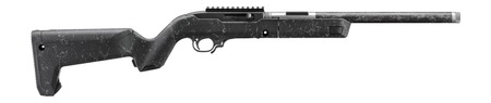 [736676320349] Ruger 32034 10/22 Carbon Fiber Takedown 22 LR 10+1 16.10" Carbon Fiber Threaded Barrel, Black Receiver w/Scope Rail, Textured Black w/White Specks Magpul X-22 Backpacker Synthetic Stock