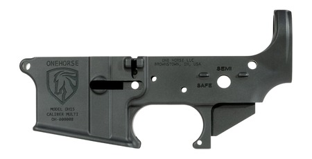 [850078799357] ONE OH-LR02 AR15 STRIPPED LOWER RCVR ANDZD