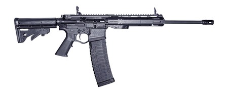 [810113111032] ATI  Alpha Maxx 5.56 NATO 60+1 16" M-LOK Handguard ATI MM4 Black Polymer Stock