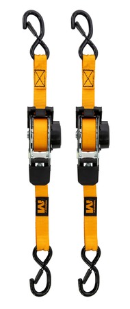 [888151078129] MUDDY MUD-RRS10-2PK   1"X10" RATCHET STRAPS ORG