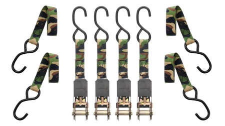 [888151052556] MUDDY MUD-SDRS8-4PK   1"X8' STD DUTY RATCHET STRAP