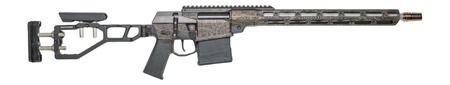 [199874406527] Cnc Firearms CNCQTOPO-B Q Fix 308 Win 16" Threaded Barrel, Black/Bronze Topographic Receiver w/Picatinny Rail, Adjustable Folding Stock, AR Grip
