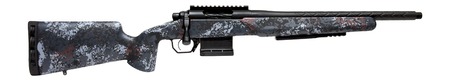 [850083689049] Horizon Firearms HRF-VBL-450B-16R Vandal Bloodline 450 Bushmaster 16.50" SOCOM Black Big Pins Fluting/Threaded Barrel, SOCOM Black Receiver w/Picatinny Rail, Arca Rail Forend, Iota EKO Carbon Fiber St