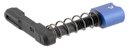 [708747546606] Strike Industries ARSMCBLU Magazine Catch Magazine Catch made of Black Steel with Blue 6061-T6 Aluminum Release Button for AR-Platform
