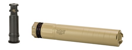 [689396838406] Griffin Armament GADLPSR556FDE-W Dual-Lok PSR 5.56mm 1.50" Flat Dark Earth Stainless Steel/Inconel 1/2"x28