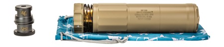 [689396838390] Griffin Armament GADLHRT5FDE-W HRT-556 5.56mm 1.50" Flat Dark Earth Stainless Steel/Inconel 1/2"x28