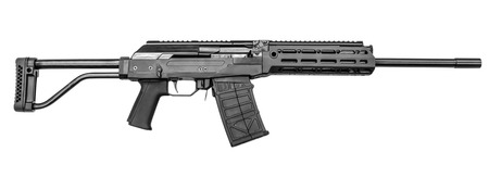 [810058882066] JTS Shotgun  M12AK  12 Gauge Semi-Auto 3" 5rd 18.70" Picatinny Rail Receiver, Skeletonized Black Synthetic Stock