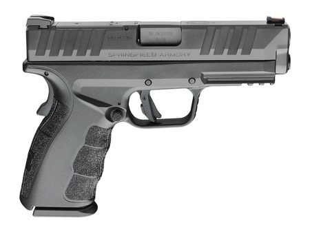 [706397003548] Springfield Armory XDDG9101BLCM4 XD MOD4 9mm Luger 10+1 4" Black Melonite Steel Barrel  &  Optic Ready/Serrated Slide, Black Polymer Frame w/Picatinny Rail, Textured Grip