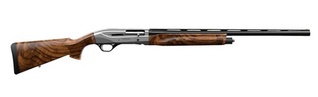 [193212018441] Retay USA GORGRYCON28 Gordion Upland 3" 4+1 28" Black Vent Rib Barrel, Gray Con Aluminum Alloy Receiver, Adj Shim Walnut Stock