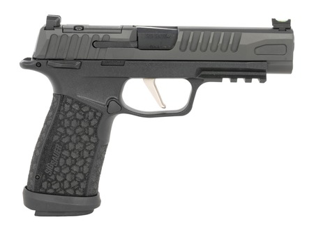 [798681739233] Sig Sauer 365XF9BFOMS P365 Fuse Compact 9mm Luger 17+1 4.30" Black DLC Barrel, Black Nitron Stainless Steel Optic Ready/Serrated Slide, Black Stainless Steel Frame w/Picatinny Rail, Black LXG Grip