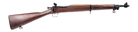 [611613019039] Crickett KSA1903 Mini 1903-A3 Springfield Replica Youth 22 LR 16.50" Black Threaded Barrel  &  Receiver, Walnut Fixed Stock