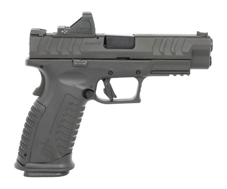 [706397999872] Springfield Armory XDME94510BHCOSP15PAC XD-M Elite OSP Gear Pac Full Size 10mm Auto, 15+1 4.50" Black Melonite Match Grade Barrel  &  Optic Ready/Serrated Steel Slide, Black Polymer Frame w/Picatinny Ra