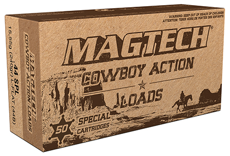 [754908168118] Magtech 44B Cowboy Action  44S&WSpl 240gr Lead Flat Nose 50 Per Box/20 Case
