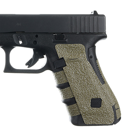 [812308020266] Talon Grips 103M Adhesive Grip  Compatible w/Glock Gen3 17/22/24/31/34/35/37, Moss Textured Rubber