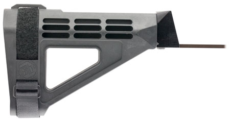 [699618782318] SB Tactical SBM4701SB SBM47  Black Synthetic 11" OAL  &  Nylon Strap for AK-47, AK-74
