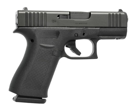 [764503073069] Glock PX4350203FR G43X  9mm Luger 15+1 3.41" Black GMB Barrel, Black Steel Serrated w/Optic Slide, Black Polymer Frame w/Accessory Rail, Ambidextrous