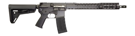 [681565230776] Black Rain Ordnance SSP300BLKSMK SSP  300 Blackout 30+1 16" Black Nitride Threaded Barrel, Smoke Cerakote Aluminum Receiver w/Picatinny Rail, Magpul MOE SL Black Polymer Stock, Black Magpul Grip