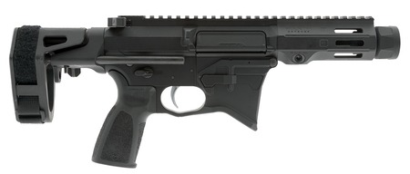 [680017497095] Maxim Defense  MD9 K SCW 9mm Luger 4.50" Black Nitride Threaded Barrel, Arid Brown Anodized Aluminum Receiver w/Picatinny Rail, Arid Black Maxim SCW Pistol Brace, Arid Brown Polymer Grip