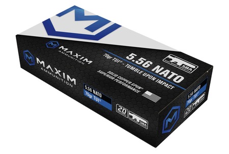 [680017490027] MAXIM MXM-49002  5.56 NATO  70GR TUI SBA   20/25