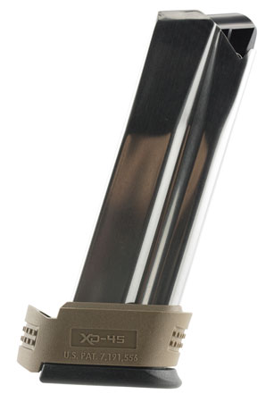 [706397872076] Springfield Armory XD4551 XD Compact 10rd 45 ACP SS/Dark Earth Stainless Steel