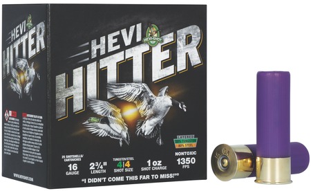 [604544702415] HEVI HS29164 HEVI-HITTER 16G 2-3/4" 1-OZ  4  25/10