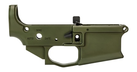 [631465974829] Griffin Armament MK2ALWHG MK2 Stripped Lower Receiver Aluminum Warhawk Green Anodized
