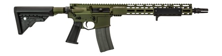 [631465975888] Griffin Armament MK1PATROLWHG-W MK1 Patrol 223 Wylde 30+1 14.50" Black Anodized Barrel, Warhawk Green Anodized Aluminum Receiver w/Picatinny Rail, M-LOK Handguard, Griffin Extreme Condition Black Poly