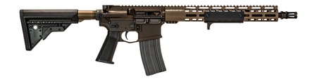 [631465972153] Griffin Armament MK2PATROLFDE-W MK2 Patrol 223 Wylde 30+1 14.50" Black Anodized Barrel, Tetra Brown Anodized Aluminum Receiver w/Picatinny Rail, M-LOK Handguard, Griffin Extreme Condition Black Polyme