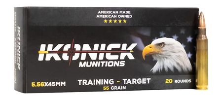 [850007476106] IKONICK IU-556-55FM-B20   556   55GR PR     20/25