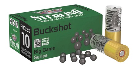 [8698779949730] STERLING 8698779949730  12GA 2.75 OO BUCK    10/20