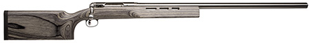 [011356181558] Savage Arms 18155 12 F Class Full Size 6.5x284 Norma 1rd 30" Stainless Heavy Barrel, Matte Stainless Steel Receiver Drilled  &  Tapped, Satin Gray Fixed Laminate Stock, Right Hand