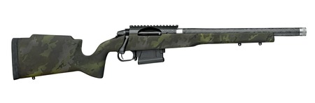 [843068151396] Proof Research 151396 Elevation MTR 2.0 6.5 PRC 3+1 20" Carbon Fiber Match Grade Threaded Barrel, Black Receiver w/Picatinny Rail, Midnight Camo Proof Fixed Carbon Fiber Stock, Right Hand