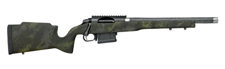 [843068151709] Proof Research 151709 Elevation MTR 2.0 300 PRC 3+1 20" Carbon Fiber Match Grade Threaded Barrel, Black Receiver w/Picatinny Rail, Midnight Camo Proof Fixed Carbon Fiber Stock, Right Hand
