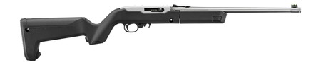 [736676320202] Ruger 32020 10/22 Takedown 22 LR 10+1 16.40" Satin Threaded Barrel, Satin Stainless Steel Drilled  &  Tapped Receiver, Black Magpul Hunter X-22 Backpacker Synthetic Stock