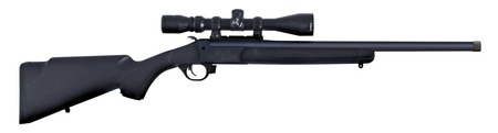 [040589031934] Traditions CR5-400030L Outfitter G3 w/Scope 400 Legend 1rd 22" Drilled  &  Tapped Receiver, Black Synthetic Stock, 3-9x40mm Duplex