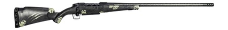 [853418432839] Fierce Firearms ROGSCX22CM18BF Carbon Rogue XP 22 Creedmoor 3+1 18" Carbon Fiber Match Grade Threaded Barrel, Black Cerakote Steel Drilled  &  Tapped Receiver, BiPod Rail Forend, Forest Camo Fixed Carbo