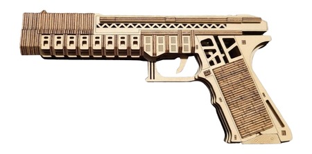 [810112982855] CAMP CBG-PZ-7GLK  WOOD PUZZLE  GLOCK 3D
