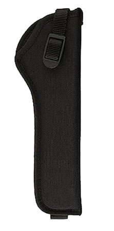 [043699810413] Uncle Mike's 81041 Sidekick Hip Holster OWB Size 04 Black Cordura Belt Loop Fits Med/Large DA Revolver Fits 7-8.50" Barrel Right Hand