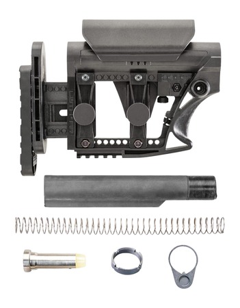 [859992007395] LUTH-AR MBA-3K308M MBA-3 BLACK STOCK ASSY 308 KIT