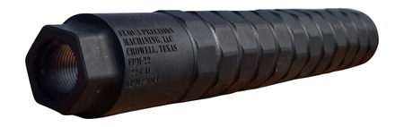 [850083185275] Fuqua Precision Machining FP22ALBLK FPM 22 Cal Black Aluminum