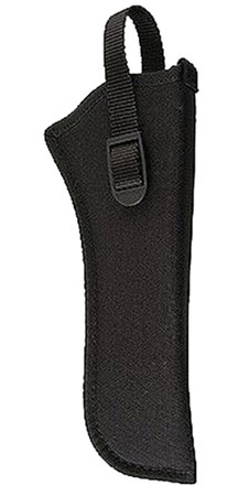 [043699810918] Uncle Mike's 81091 Sidekick Hip Holster OWB Size 09 Black Cordura Belt Loop Fits SA Revolver Fits 6.50-7.50" Barrel Right Hand