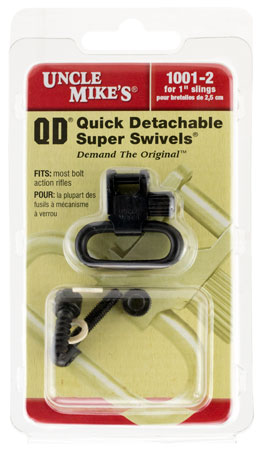 [043699100125] Uncle Mike's MO10012 Super Swivel  Blued 1" Steel Quick Detach