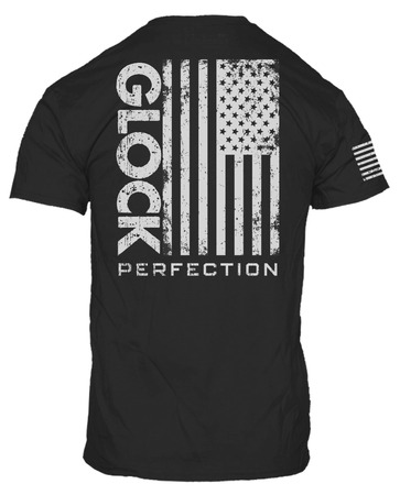 [764503070853] GLK AP96396 PERFECTION FLAG TEE 3XL BLK