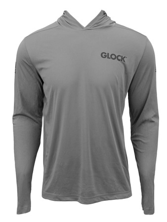 [764503070679] GLK AP96420 HOODED PERFORMANCE SHIRT 3XL GREY